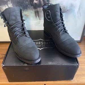 Thursday Boots Women's Captain Boot Matte Black 9 NIB